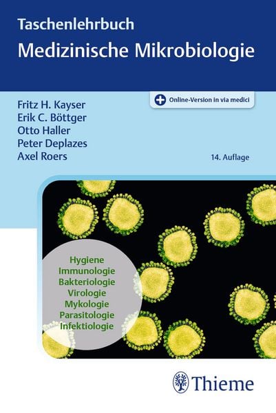 Produktbild: Taschenlehrbuch Medizinische Mikrobiologie
