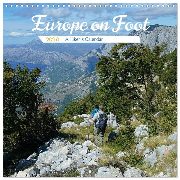 Produktbild: Europe on Foot (Wall Calendar 2026 12 &times; 12 Inch) CALVENDO 12 Month Wall Calendar