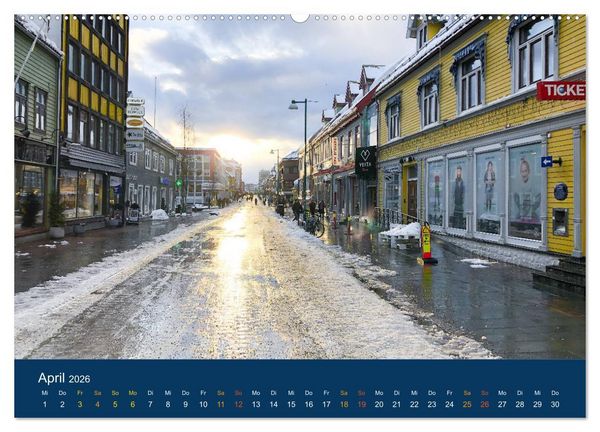 Produktbild: Troms&ouml;, eisiges Nord-Norwegen (hochwertiger Premium Wandkalender 2026 DIN A2 quer), Kunstdruck in Hochglanz