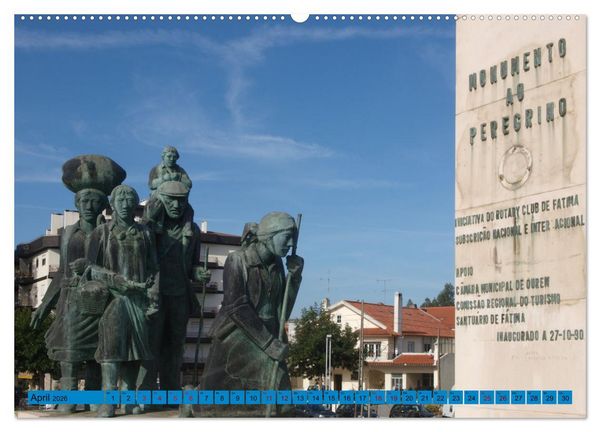 Produktbild: Wallfahrt nach Fatima (Wandkalender 2026 DIN A2 quer), CALVENDO Monatskalender