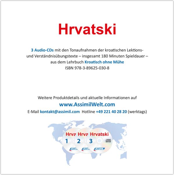 Produktbild: ASSiMiL Kroatisch ohne M&uuml;he  - Audio-CDs
