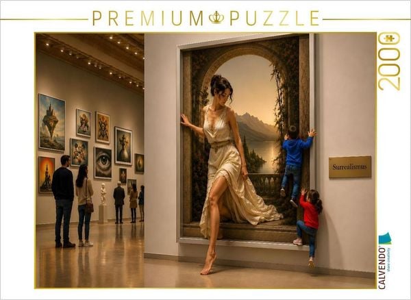 CALVENDO Puzzle Hinter den Bildern | 2000 Teile Lege-Größe 90 × 67 cm Foto-Puzzle für glückliche Stunden
