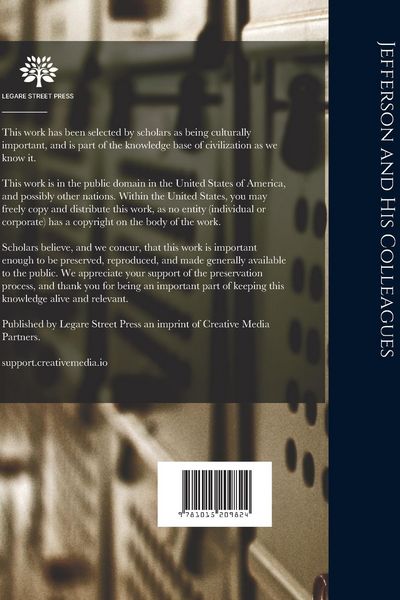 Produktbild: Jefferson and His Colleagues: a Chronicle of the Virginia Dynasty