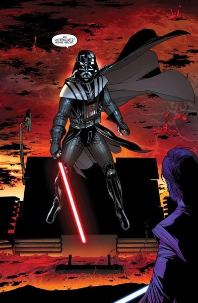 Produktbild: Star Wars Comics: Darth Vader (Ein Comicabenteuer): Brennende Meere