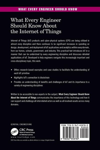 Produktbild: What Every Engineer Should Know About the Internet of Things