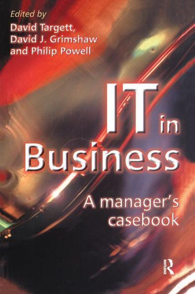 Produktbild: Targett, D: IT in Business: A Business Manager's Casebook