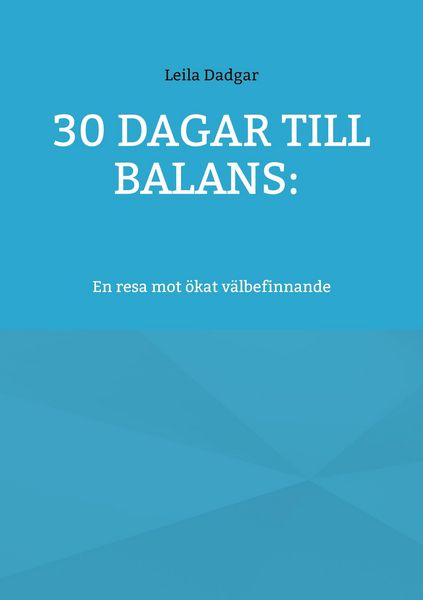 Produktbild: 30 dagar till balans: