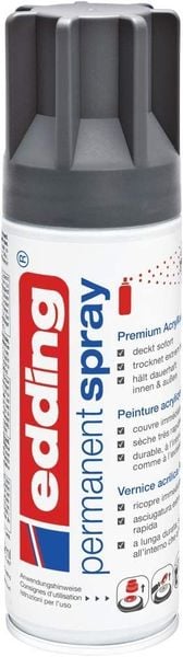 Produktbild: 5200 Permanent Spray, anthrazit matt, 200ml Premium Acryllack