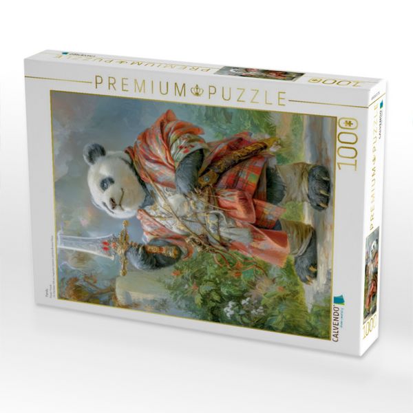 Produktbild: CALVENDO Puzzle Panda | 1000 Teile Lege-Gr&ouml;&szlig;e 64x48cm Foto-Puzzle f&uuml;r gl&uuml;ckliche Stunden