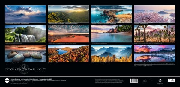 Produktbild: Magic Moments Panoramakalender 2027
