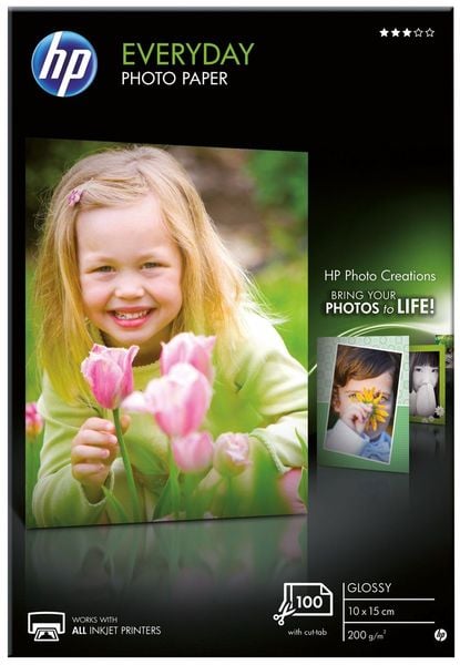 HP CR757A Photo Paper White 10x15cm