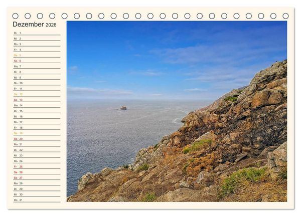Produktbild: Buen Camino - Pilgerreise auf dem Jakobsweg - Camino Franc&eacute;s (Tischkalender 2026 DIN A5 quer), CALVENDO Monatskalender