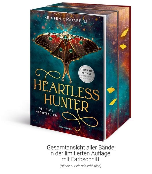 Produktbild: Heartless Hunter. Der rote Nachtfalter, Band 1