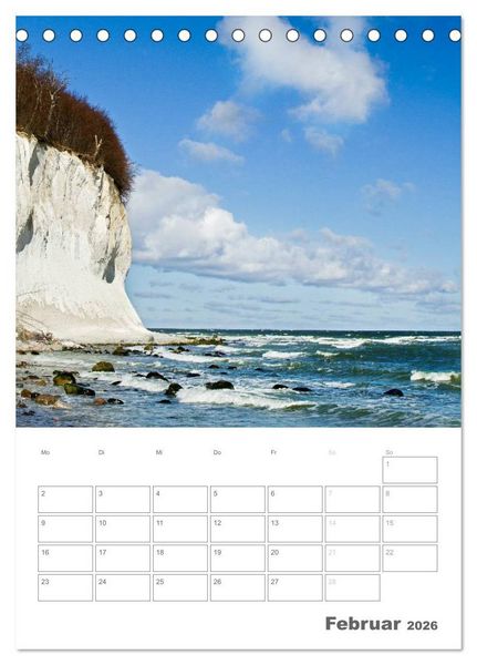 Produktbild: Typisch R&uuml;gen / Planer (Tischkalender 2026 DIN A5 hoch), CALVENDO Monatskalender