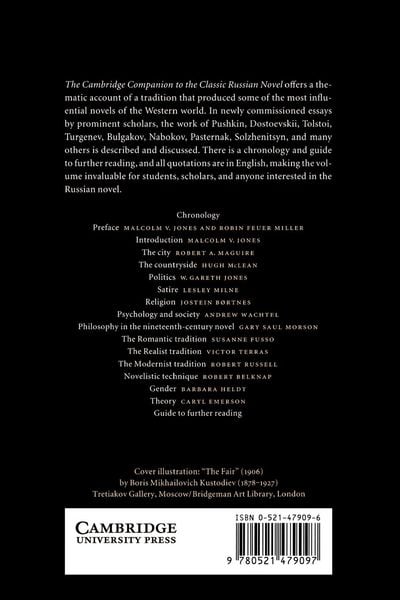 Produktbild: The Cambridge Companion to the Classic Russian Novel