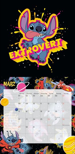 Produktbild: Stitch Broschurkalender 2027