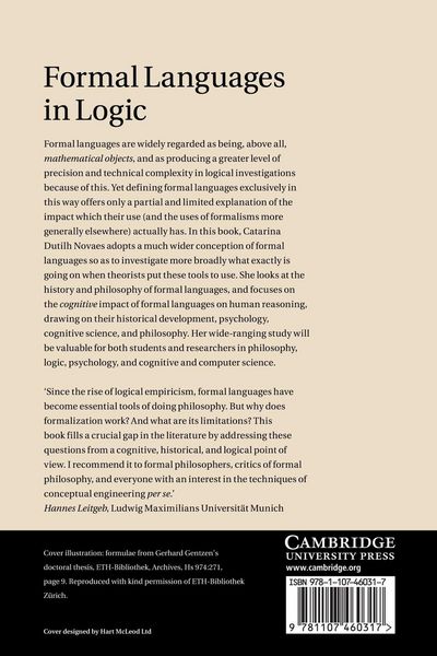 Produktbild: Formal Languages in Logic