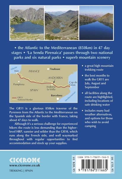 Produktbild: Trekking the GR11 Trail