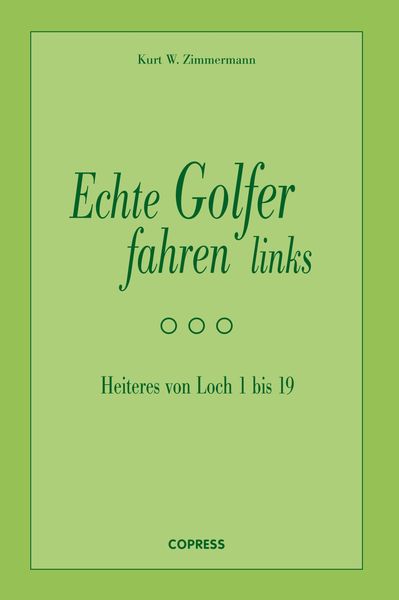 Produktbild: Echte Golfer fahren links