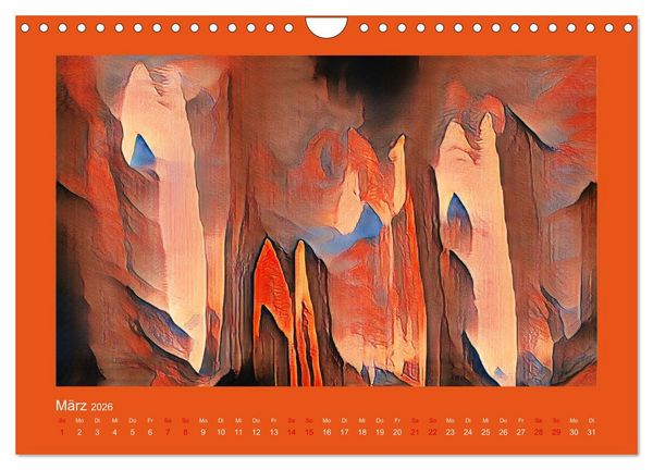 Produktbild: Hei&szlig; und Feurig (Wandkalender 2026 DIN A4 quer), CALVENDO Monatskalender