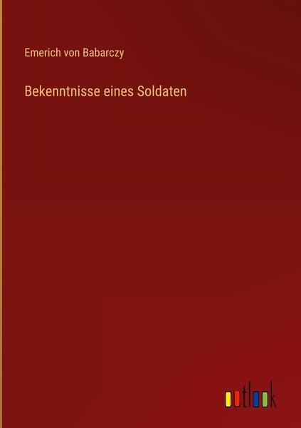 Produktbild: Bekenntnisse eines Soldaten