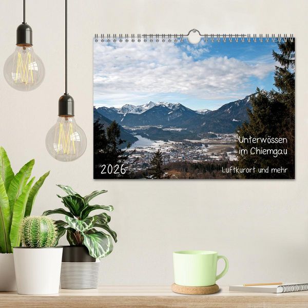 Produktbild: Unterw&ouml;ssen im Chiemgau - Luftkurort und mehr (Wandkalender 2026 DIN A4 quer), CALVENDO Monatskalender