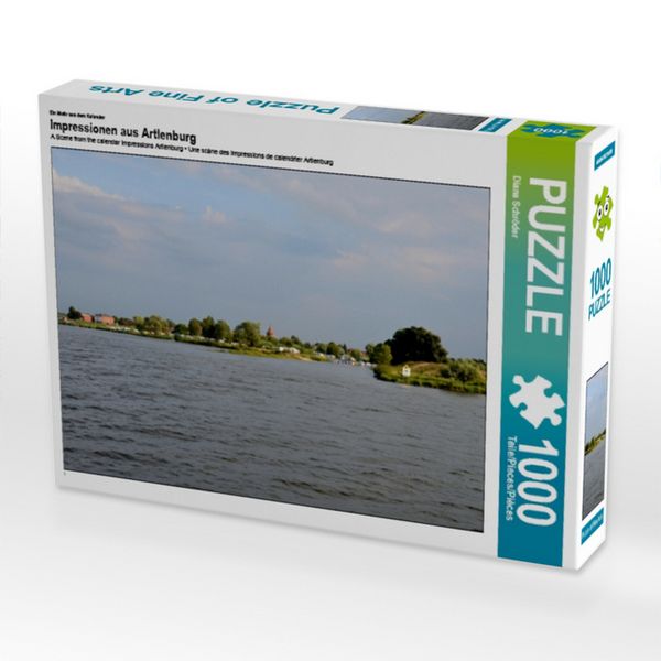 Produktbild: CALVENDO Puzzle Ein Motiv aus dem Kalender Impressionen aus Artlenburg 1000 Teile Puzzle quer | 1000 Teile Lege-Gr&ouml;&szlig;e 64 &times; 48 cm Foto-Puzzle f&uuml;r gl&uuml;ckliche Stunden