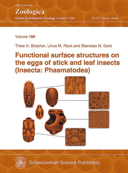 Produktbild: Functional surface structures on the eggs of stick and leaf insects (Insecta: Phasmatodea)