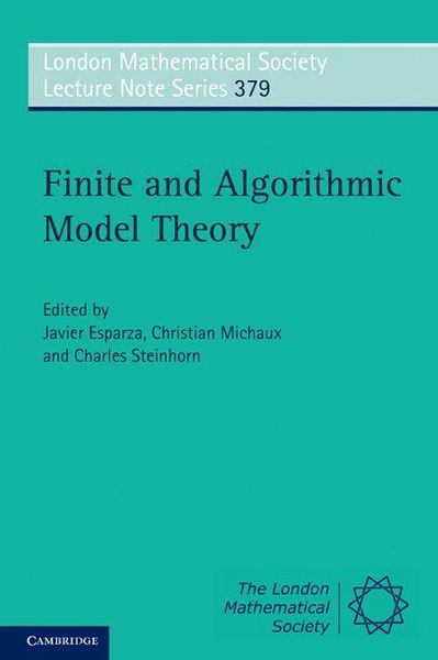 Produktbild: Finite and Algorithmic Model Theory