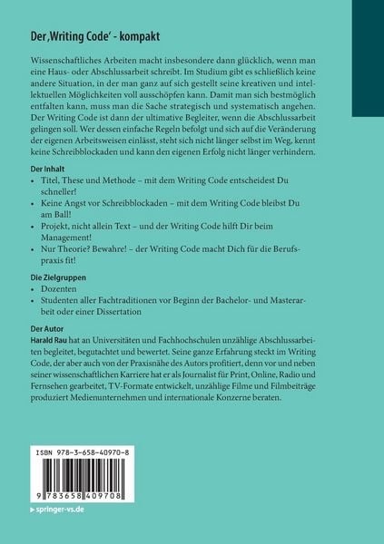 Produktbild: Der &sbquo;Writing Code&rsquo; - kompakt