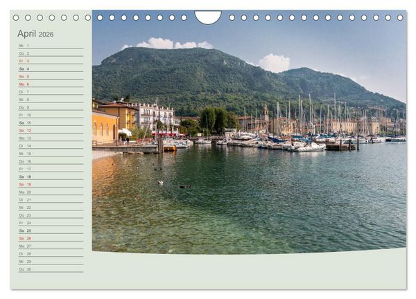 Produktbild: Gardasee - Manerba del Garda (Wandkalender 2026 DIN A4 quer), CALVENDO Monatskalender