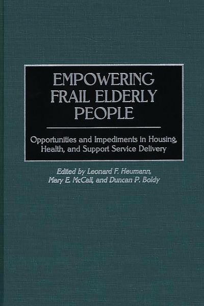 Produktbild: Empowering Frail Elderly People