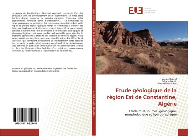 Produktbild: Etude g&eacute;ologique de la r&eacute;gion Est de Constantine, Alg&eacute;rie