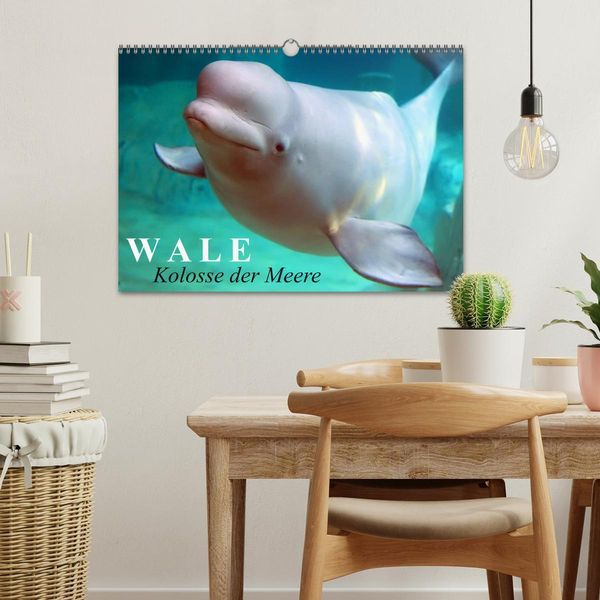 Produktbild: Wale - Kolosse der Meere (Wandkalender 2026 DIN A3 quer), CALVENDO Monatskalender