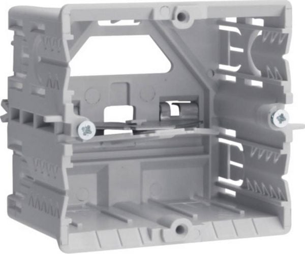 Produktbild: Hager GLT5000 Br&uuml;stungskanal Ger&auml;teeinbaudose (L x B) 71mm x 65mm 1 St. Lichtgrau