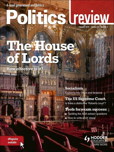 Produktbild: Politics Review Magazine Volume 28, 2018/19 Issue 3
