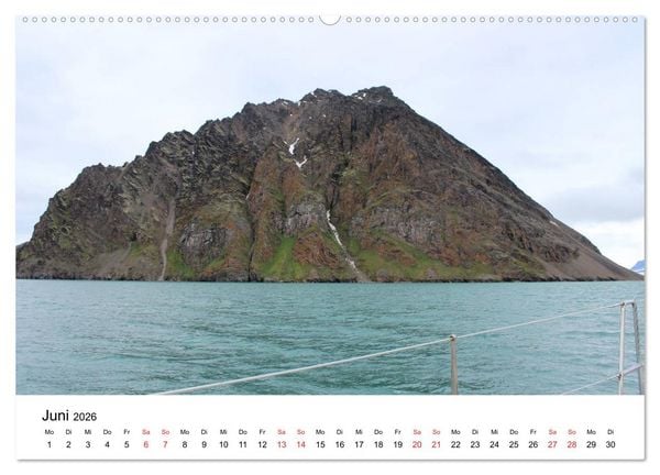 Produktbild: Svalbard 2026 (hochwertiger Premium Wandkalender 2026 DIN A2 quer), Kunstdruck in Hochglanz