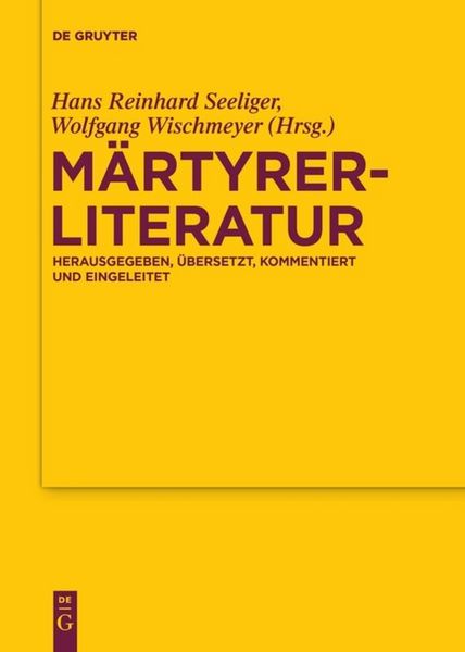 Produktbild: M&auml;rtyrerliteratur