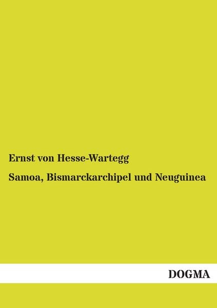 Produktbild: Samoa, Bismarckarchipel und Neuguinea