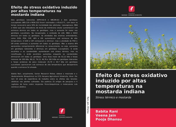 Produktbild: Efeito do stress oxidativo induzido por altas temperaturas na mostarda indiana
