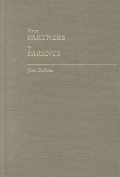 Produktbild: Carbone, J: From Partners to Parents - The Second Revolution