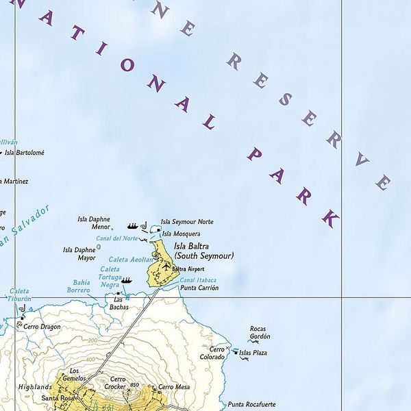 Produktbild: Galapagos Map