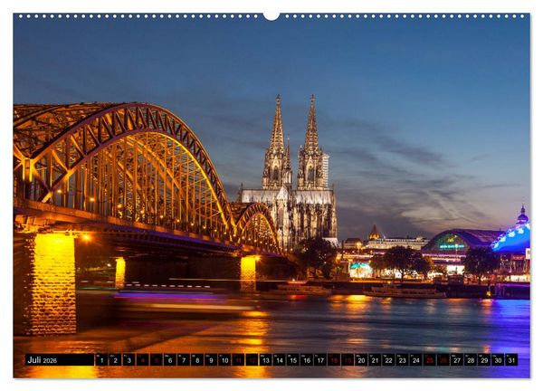 Produktbild: Deutschlands Fl&uuml;sse (Wandkalender 2026 DIN A2 quer), CALVENDO Monatskalender