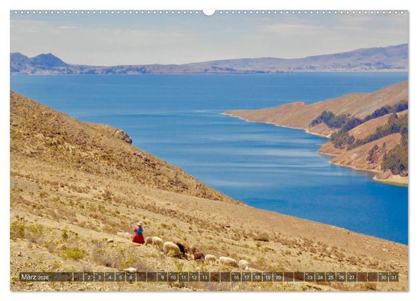Produktbild: Peru Bolivien Chile (Wandkalender 2026 DIN A2 quer), CALVENDO Monatskalender