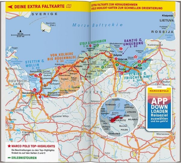 Produktbild: MARCO POLO Reisef&uuml;hrer Polnische Ostseek&uuml;ste, Danzig