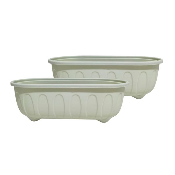 Produktbild: HTI-Living Blumenkasten Nessa Pastell 2er-Set Blumenkasten Nessa Pastell 2er-Set