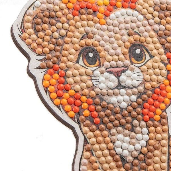 Produktbild: Craft Buddy CAFGR-31GEN040 - Crystal Art Wildlife Buddies, Safari, Lion, Serie 5, Diamond Painting