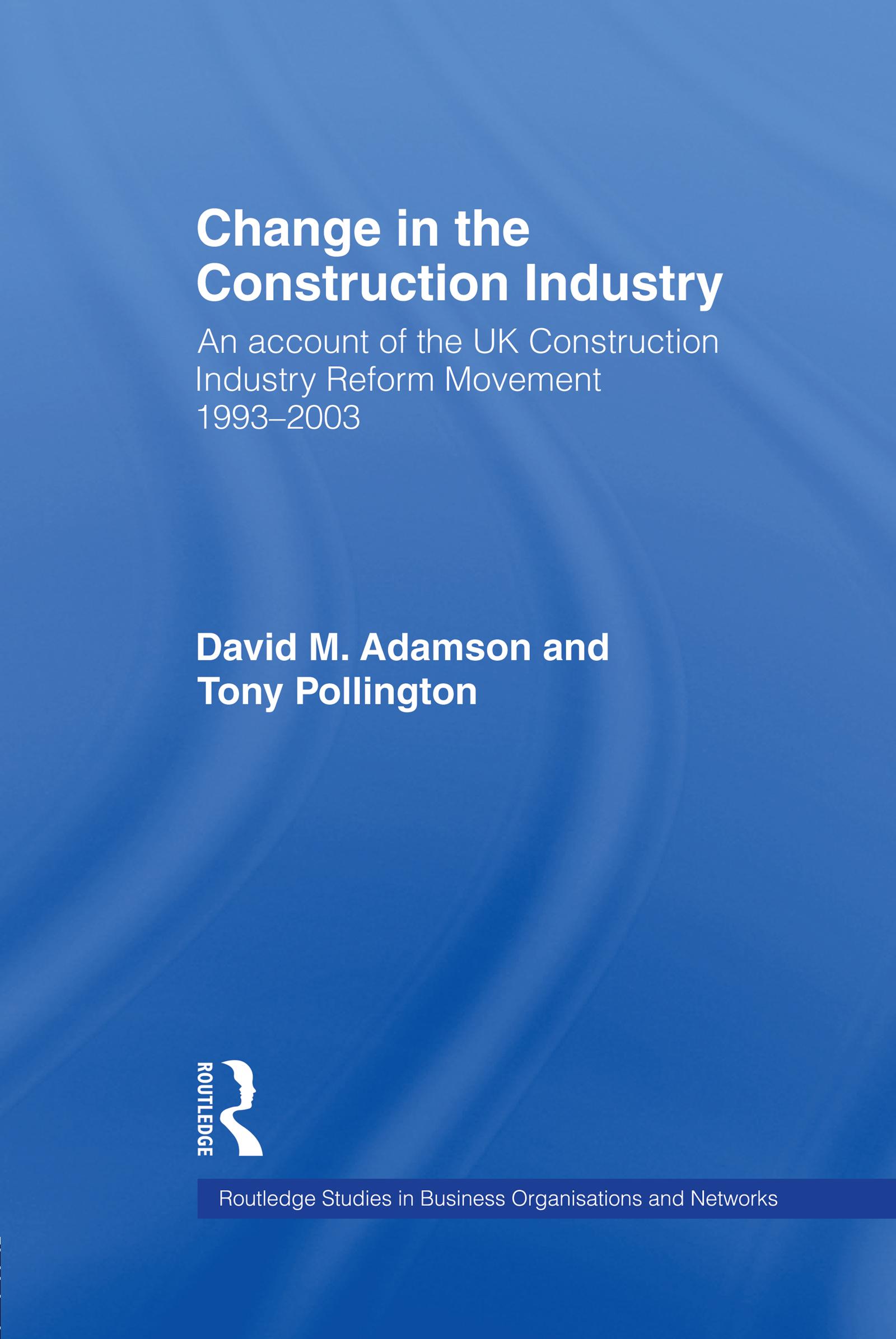 Produktbild: Change in the Construction Industry