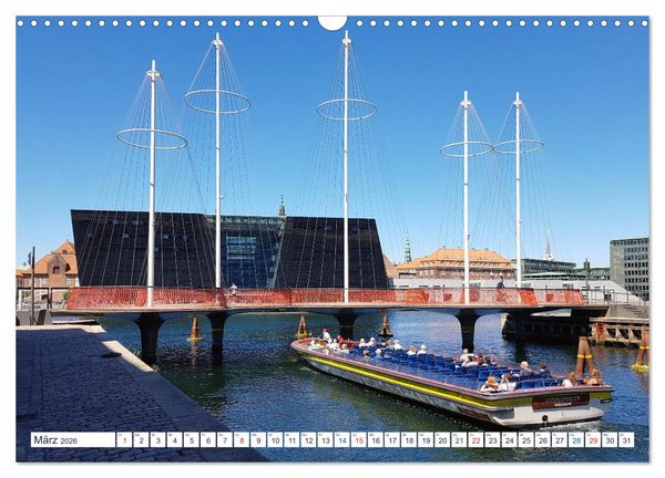Produktbild: Sommer in Kopenhagen (Wandkalender 2026 DIN A3 quer), CALVENDO Monatskalender