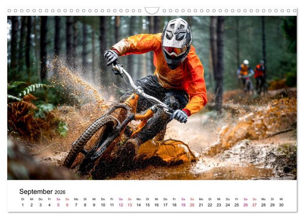 Produktbild: Mountainbike Erlebnisse (Wandkalender 2026 DIN A3 quer), CALVENDO Monatskalender